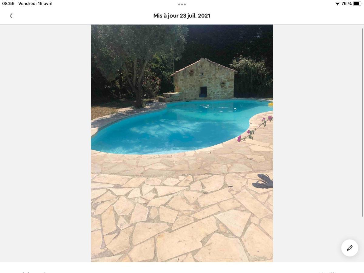 Studio Oustaou Acces Piscine Marsella Exterior foto